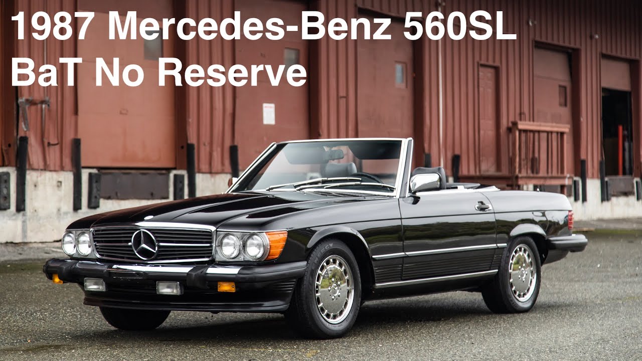 1987 Mercedes Benz 560sl No Reserve Bat Silver Arrow Cars Youtube 1987 Mercedes Benz 560sl No Reserve Bat Silver Arrow Cars Youtube