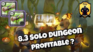 Albiononline !! 8.3 Solo Dungeon farming profitable ??