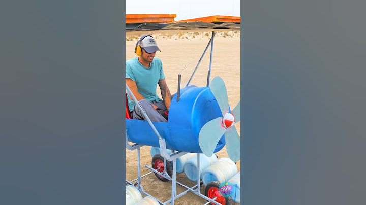 Building a DIY Seaplane with Plastic Barrels & PVC Pipes! 🌊🛩️