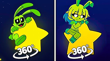 360º VR All Smiling Critters Cardboard Voicelines Animated (Complete) | Hoppy Hopscotch