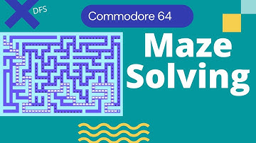 C64 Maze Solving with DFS | Machine Language
