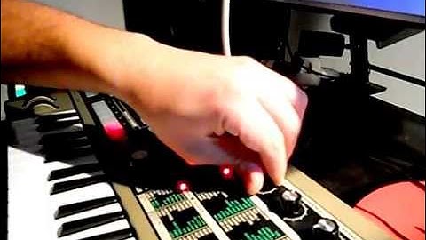 microkorg + kaossilator pro live jam "mekanik" electronic music