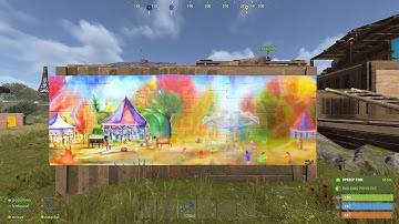 Fall Fair collab with Arlukart (Rust Art Timelapse)