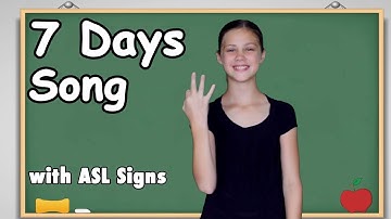 7 Days of the Week ASL Song | Music with Nancy Collab