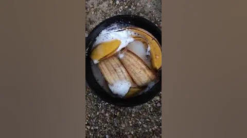 Banana peel experiment