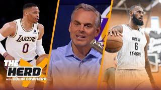 Russell Westbrook's future after split with agent, LeBron's Drew League return | NBA | THE HERD