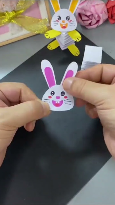 Bunny crafts #craft #bunny #craftideas #creativity #homelearning #kidsactivities #minicraft