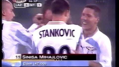 Lazio - Inter. Supercoppa Italiana-2000 (4-3)