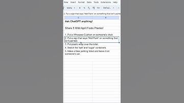 ChatGPT shares April Fools Day Pranks!
