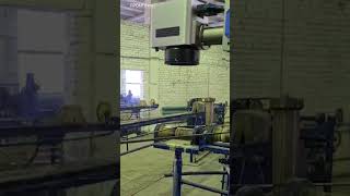 Работа лазерного промышленного маркиратора Drucker Fiber - нанесение маркировки на кабель
