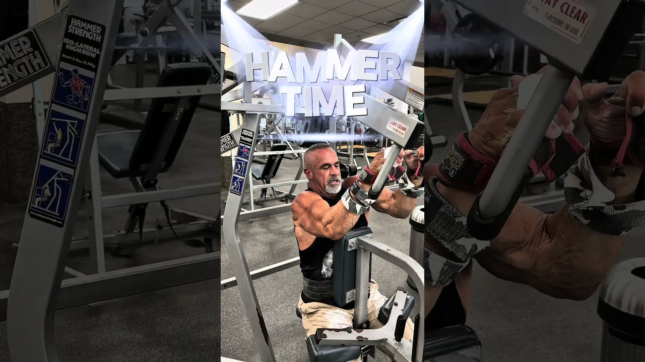 HAMMER TIME FOR LATS #LATS #BACK #HAMMER #workout #motivation