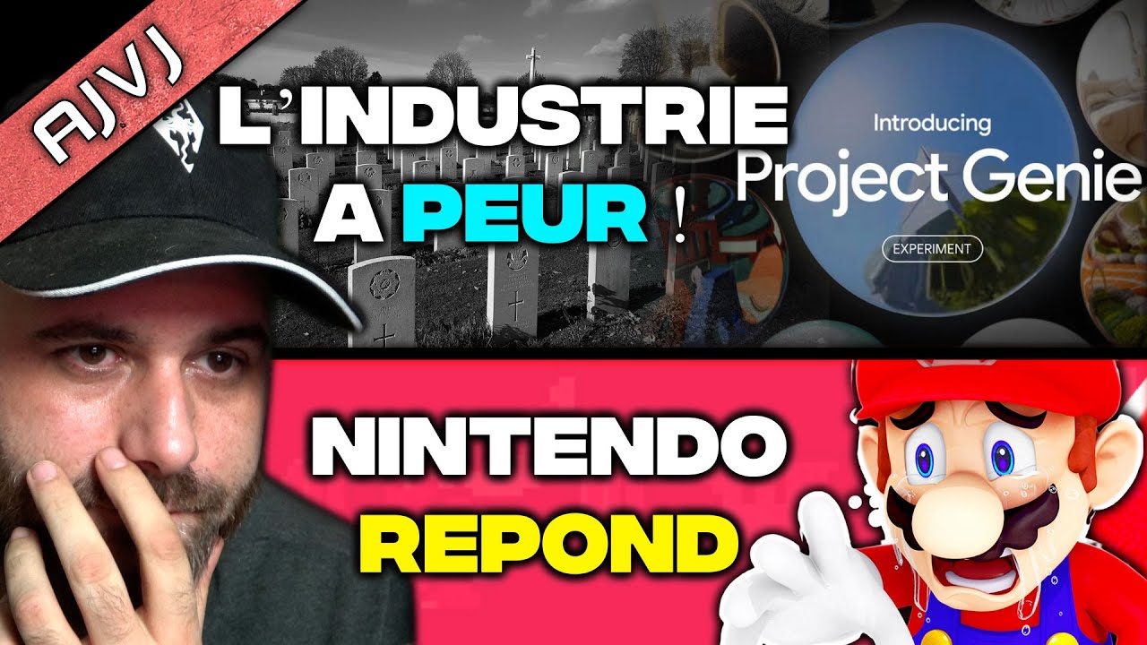 Le jeu vidéo chute en bourse à cause de Google 😱 Nintendo répond à la polémique,…