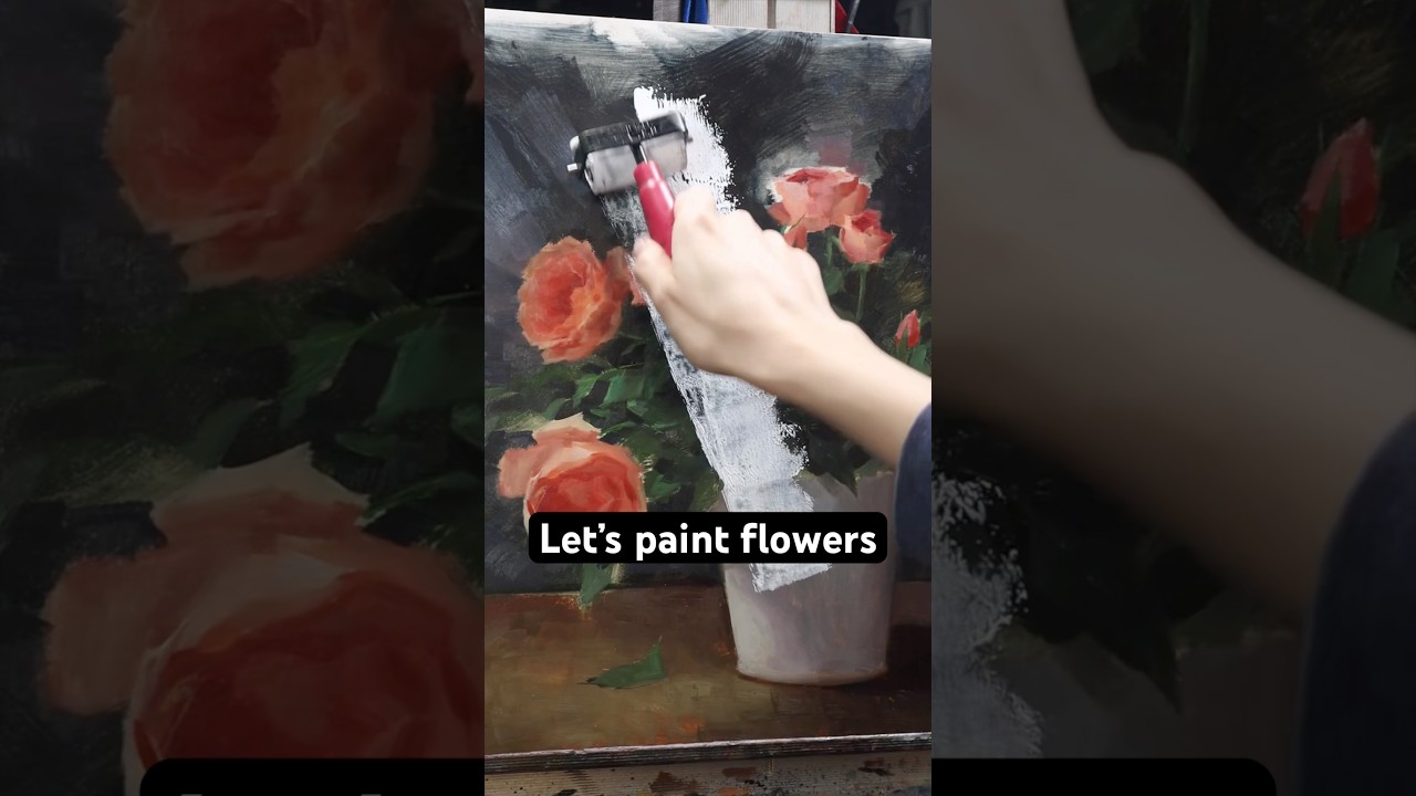 Let’s paint flowers 