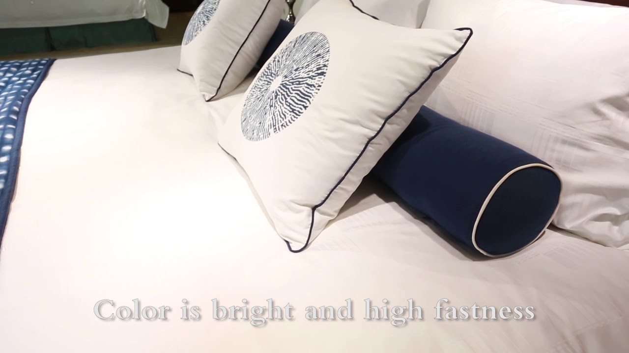 Hotel Jacquard Bedding Set YouTube