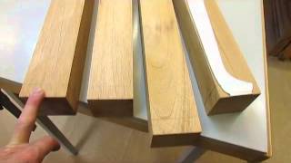 Curved Blockfront Dressing Table Milling the Legs Step 2 I purchased the lumber necessary, milled the stock, traced the pattern and turned the pad foot on the cabriolet leg. Next is mortise