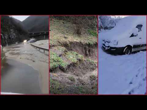 დიდთოვლობა, დამეწყრილი სოფლები და პარალიზებული გზები