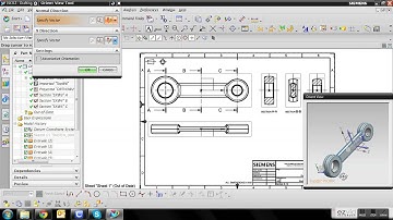 Siemens NX 8.5 - Engine Tutorial - 04 Rod