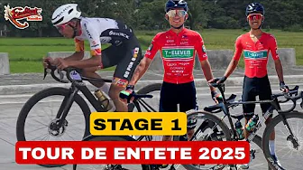 TOUR DE ENTETE 2025  STAGE 1 TEAM PILIPINAS NAG PAKITANG GILAS SA KANILANG UNANG LABAN 198.9 km
