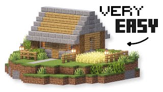 Minecraft - How To Build A Simple Survival House | Easy Tutorial