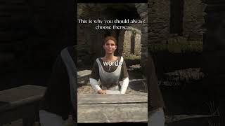 This is why you should always choose Theresa ending in kcd 2 #kingdomcomedeliverance