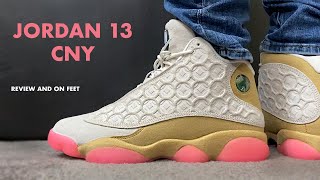 air jordan 13 chinese new year on feet