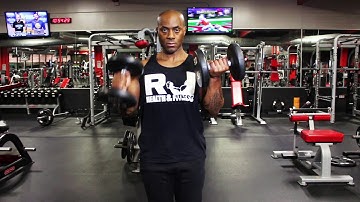 Bicep Alternating  hammer curls with static hold