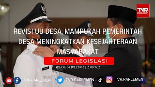 FORUM LEGISLASI  "REVISI UU DESA, MAMPUKAH PEMERINTAH DESA MENINGKATKAN KESEJAHTERAAN MASYARAKAT ?" screenshot 5