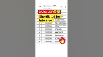 BARC JRF, Interview, #csirnetjrf, #lifescience, #aspirants