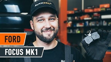 Hoe een remblokken achteraan vervangen op een FORD FOCUS (DAW) [HANDLEIDING AUTODOC]