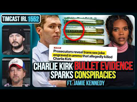 Thumbnail for Charlie Kirk Bullet Evidence Sparks CONSPIRACIES, Testimony Goes VIRAL | Timcast IRL