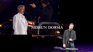 VOCAL BATTLE Nessun Dorma - Bruno Pelletier vs Andrea Bocelli