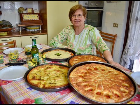 PIZZA E FOCACCIA PUGLIESE CON UN PICCOLO TRUCCO - RICETTE DELLA NONNA MARIA