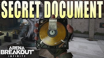I Found Another SECRET DOCUMENT! | Arena Breakout Infinite