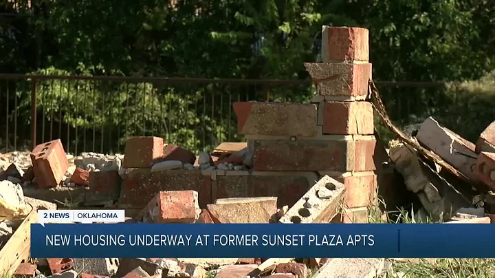 New housing underway at former Sunset Plaza Apartments