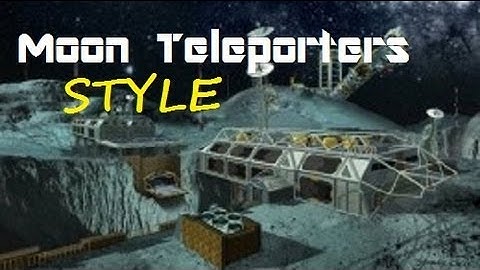 Moon Style Teleporters - MAKING A ZOMBIES MAP