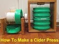 How To Make an Apple Masher and Cider Press