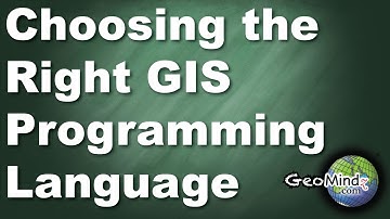 GIS Programming - Choosing the Right Language