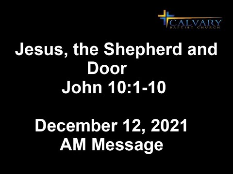 Jesus, the Shepherd and Door