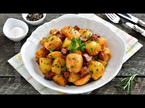 Video: Cum Să Gătești Cartofii înăbușiți Cu Piept Afumat