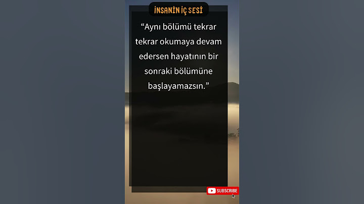 İnsanın İç sesi ! #motivasyon