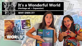 It's a Wonderful World (+ Corruption & Ascension) - Why Own It? Mechanics & Theme Board Game Review