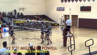 Michaela Powell Volleyball Highlight 2014