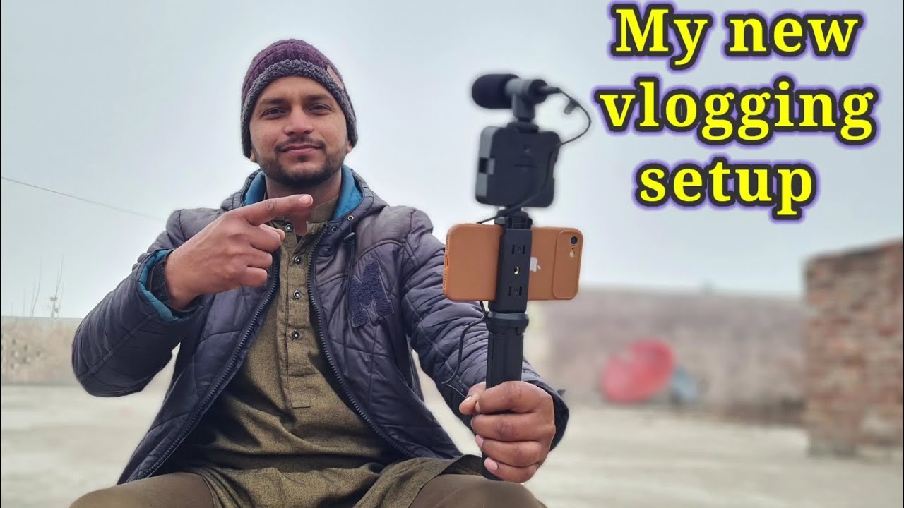 my new vlogging setup|| My first vlogs my new vlogging setup ||babar ...