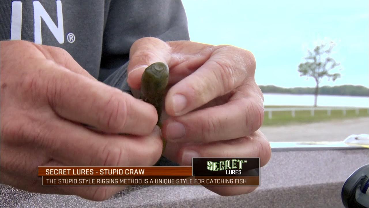 How to Rig the Secret Lures Stupid Craw 