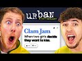 Urban dictionary challenge