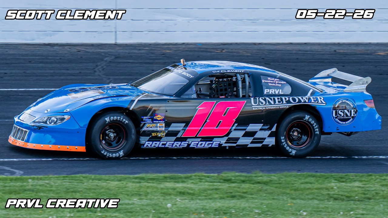 Scott Clement | #18 Limited Late Model (STAFFORD // IN-CAR // 05