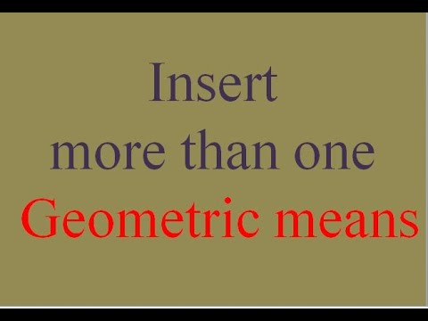 Insert n geometric