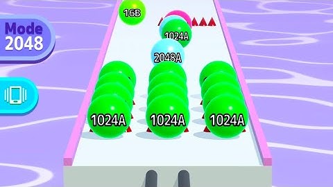 Ball Run 2048 All Levels Gameplay ( Android iOS) Level 105