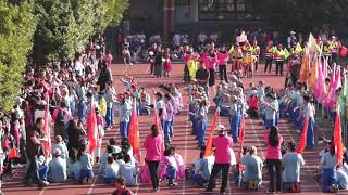 (進場)花壇國小運動員,特教班,原住民,志工,家長會,會旗-花壇國小校慶暨運動大會