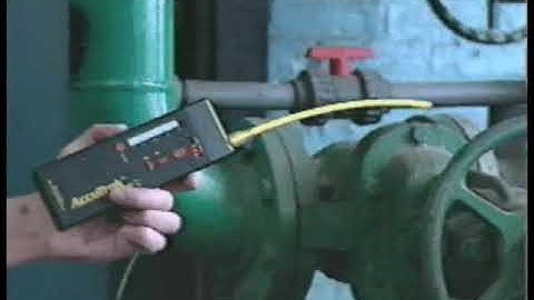 Finding Compressed Gas Leak with AccuTrak® Ultrasonic Leak Detector